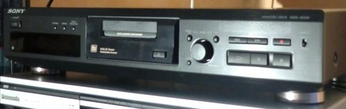 Sony minidisc deck - deck, mds-je330