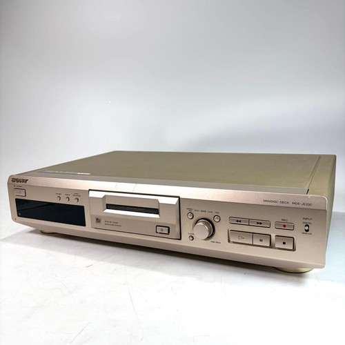 Sony mds je330 minidisc - minidisc, deck