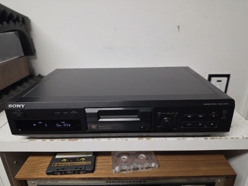 Sony mds je330 minidisc deck - sony,