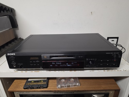Sony mds je520 minidisc - sony,