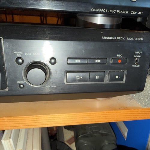 Sony hifi minidisc - sony,