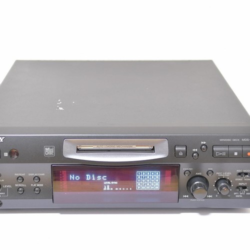 Sony mds s39 minidisc - mds-s39, deck