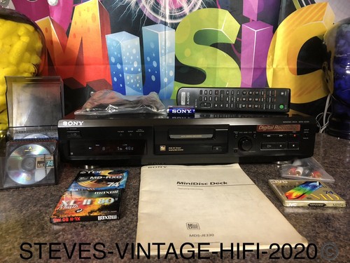 Sony mds je330 minidisc - sony, mds-je330