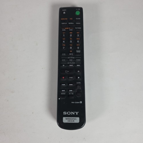 Sony d29m minidisc deck - sony,